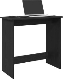 Biurko vidaXL Biurko, czarne, 80x40x75 cm, materiał drewnopochodny