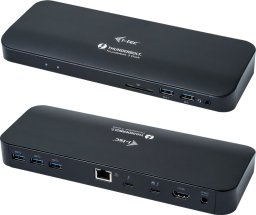 Stacja/replikator I-TEC i-tec Metal TB3HDMIDOCKIT stacja dokująca Przewodowa Thunderbolt 3 Czarny