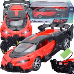 Skleplolki AUTO SAMOCHÓD SPORTOWY ZDALNIE STEROWANY ŚWIATŁA DŹWIĘK NA PILOT RC