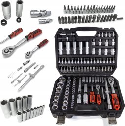 Zestaw narzędzi Forcekraft Zestaw narzędzi 108el. 1/4" & 1/2" (6-kątnych) (4-32mm)