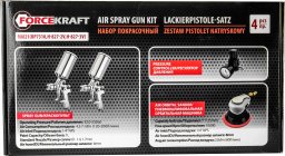 Forcekraft Pistolet lakierniczy szlifierka pneumatyczna - zestaw