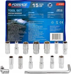 Zestaw narzędzi Forsage Zestaw narzędzi 15el. (6-kątncyh) (10-32mm)