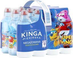 Woda KINGA PIENIŃSKA 12x Kinga Pienińska woda mineralna SUPER WINGS niegazowana 0,33 l