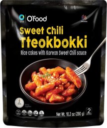 Chung Jung One Sweet Chili Tteokbokki, kluski ryżowe w sosie słodkie chili 290g - O'Food