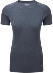 Montane Moteriški marškinėliai Montane Dart T-Shirt - S - Tamsiai mėlyna