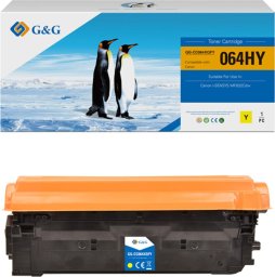 Toner G&G G&G kompatybilny toner z Canon 064 H Y, NT-CC064XQFY-RC, yellow, 10500s, high capacity