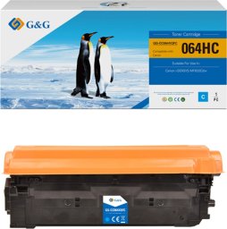 Toner G&G G&G kompatybilny toner z Canon 064 H C, NT-CC064XQFC-RC, cyan, 10500s, high capacity