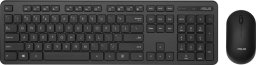 Klawiatura + mysz Asus Asus CW100 | Keyboard and Mouse Set | Wireless | US | Black