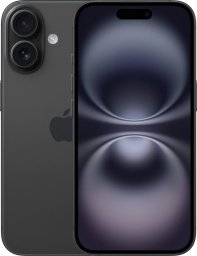 Smartfon Apple iPhone 16 256GB Black (MYEE3QL/A)