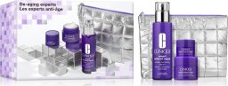 Clinique CLINIQUE_SET De-Aging Experts Smart Clinical Repair Wrinkle Correcting Serum serum korygujące zmarszczki 50ml + Smart Clinical Wrinkle Correcting Cream kram przeciwzmarszczkowy 15ml + Smart Clinical Repair Wrinkle Correcting Eye Cream krem pocz