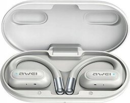 Słuchawki Awei AWEI Bluetooth 5.4 headphones OWS T93 + docking station white