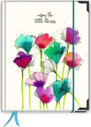 TadaPlanner Bullet journal szyty 214 stron TaDaPlanner notatnik A5 w kropki pamiętnik