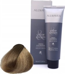 Allwaves ALLWAVES Farba do włosów 8.12 - Intensywny Jasny Popielaty Blond - 100ml
