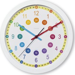 Hama ZEGAR ŚCIENNY DZIECIĘCY EASY LEARNING SAL 30 cm