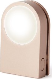 Lampka biurkowa Lexon Lexon Lucie LED clip gold/gold LL121D