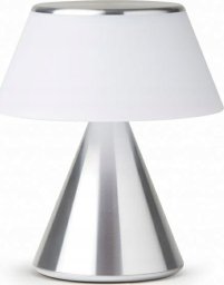Lampa stołowa Lexon Luma M LED lamp silver/silver LH87MAP