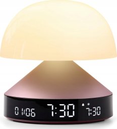 Lampa stołowa Lexon Lexon Mina Sunrise Alarm Clock with Light Pink LR153MLP