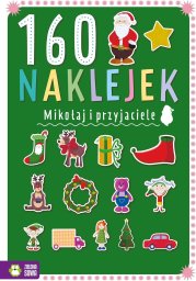 Zielona Sowa 160 naklejek Mikołaj i przyjaciele 93776