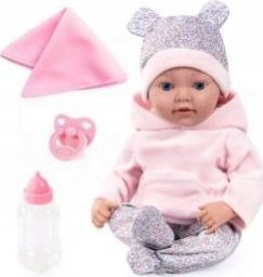 Bayer Lalka Reborn 38cm +akces.93827AD 18675