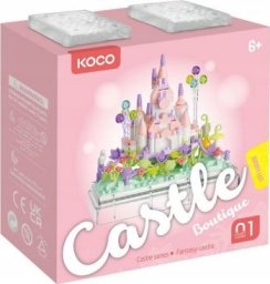 Gazelo KOCO klocki Różowy zamek 414el 02074 44262 /32