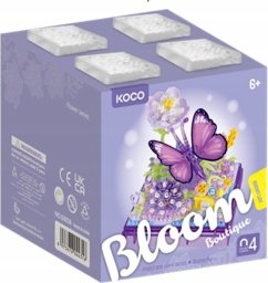 Crocodile Creek KOCO klocki Motyl 471el 03058 44316 /24