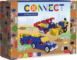 Trefl TREFL klocki Connect Poj budowl/SUV-przycz L 61979