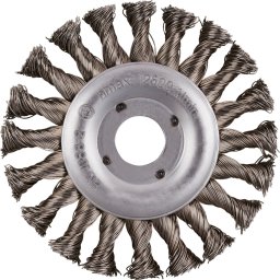 Rhodius Flat spin wire brush 125x22.23 mm. RHODES