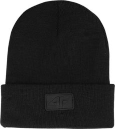 4f Czapka dla dzieci 4F U446 czarna 4FJWAW24ACAPU446 21S
