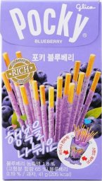 Glico Paluszki Pocky Blueberry jagodowe 41g - Glico