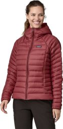 Patagonia Kurtka down sweater hoody women-oxide red-m PATAGONIA