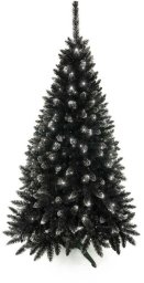 Diamond ARTIFICIAL CHRISTMAS TREE FIR Juodas CRISTAL 1.80