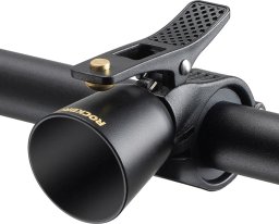 RockBros Nowoczesny dzwonek rowerowy kierunkowy dźwięk - czarny