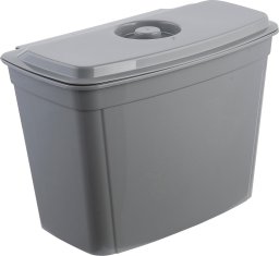 Vileda Kosz na śmieci do zawieszania z pokrywą 4 L Grey