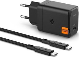 Ładowarka Spigen SPIGEN ARCSTATION PRO GAN-651 1-PORT NETWORK CHARGER 65W + TYPE-C CABLE BLACK
