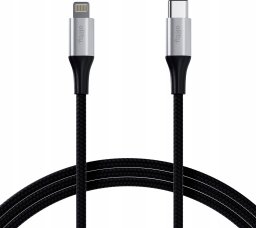 Kabel USB Allity Allity kabel USB-C - Lightning 1,0 m 27W czarny
