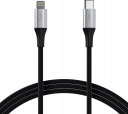 Kabel USB Allity Allity kabel USB-C - Lightning 2,0 m 27W czarny