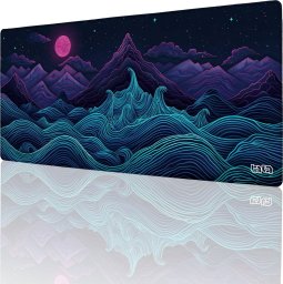 Podkładka Tilt Retrowave Mountains XL (MP000009506)