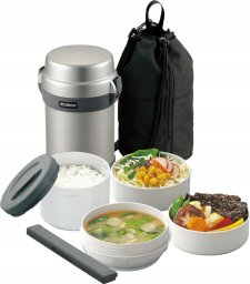 ZOJIRUSHI Termos obiadowy SL-JAF14-SA 1,23 l srebrny
