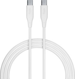 Kabel USB Allity kabel AUC-02 USB-C - USB-C 2,0 m 60W biały