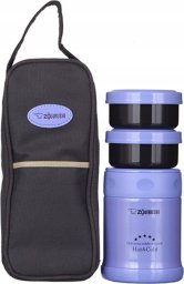 ZOJIRUSHI Termos obiadowy Zojirushi SW-EXE35-VC 350 ml fioletowy