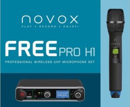 Mikrofon Novox Novox FREE PRO H1 -  Mikrofon bezprzewodowy pojedynczy