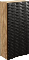 Comad Szafka łazienkowa LUXOR BLACK 83-35-1D 35cm dąb olejowany/czarna COMAD