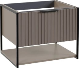 Leloup Szafka pod umywalkę TURF LOVERS GREY 60-1S 60cm szara STRAMA