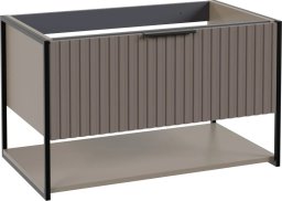 Leloup Szafka pod umywalkę TURF LOVERS GREY 80-1S 80cm szara STRAMA