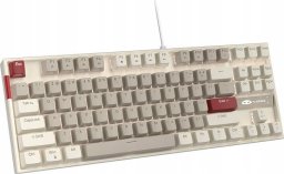 Klawiatura Retro ML Klawiatura przewodowa MageGee MK-STAR (retro biało-szara)