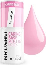 Indigo BrushUp! Caring Base baza hybrydowa do paznokci My Nature 5g