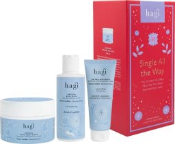 Hagi Jingle All The Way zestaw żel do mycia ciała 150ml + balsam do ciała 75ml + peeling do ciała 200ml