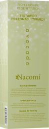 Nacomi Rich & Comfy Regeneration Avocado zestaw krem do twarzy 40ml +  krem pod oczy 15ml + maska do twarzy 40ml