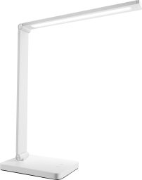 Lampka biurkowa Tectake Lampa biurkowa Novaly, LED, ściemniana, składana, 5W - biały