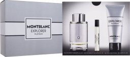 Mont Blanc SET MONT BLANC Explorer Platinium EDP spray 100ml + MINIATURA EDP 7,5ml + SHOWER GEL 100ml